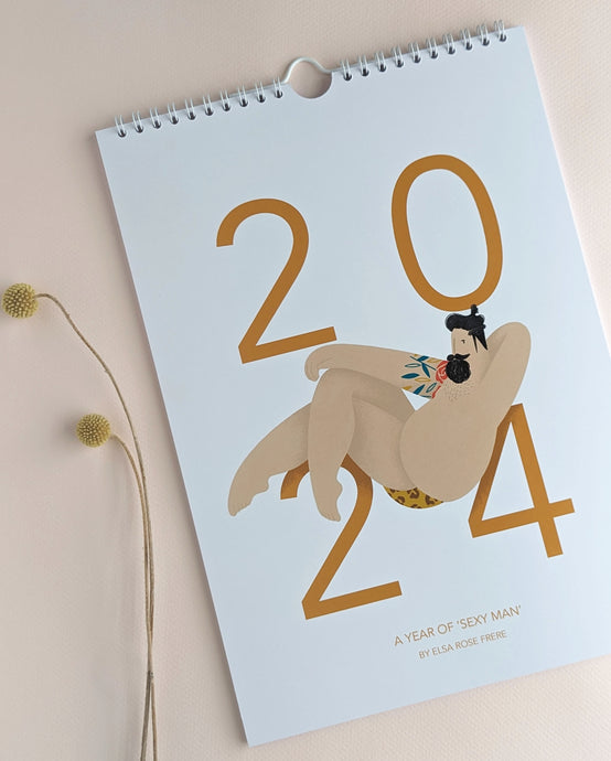 Sexy Man 2024 Calendar