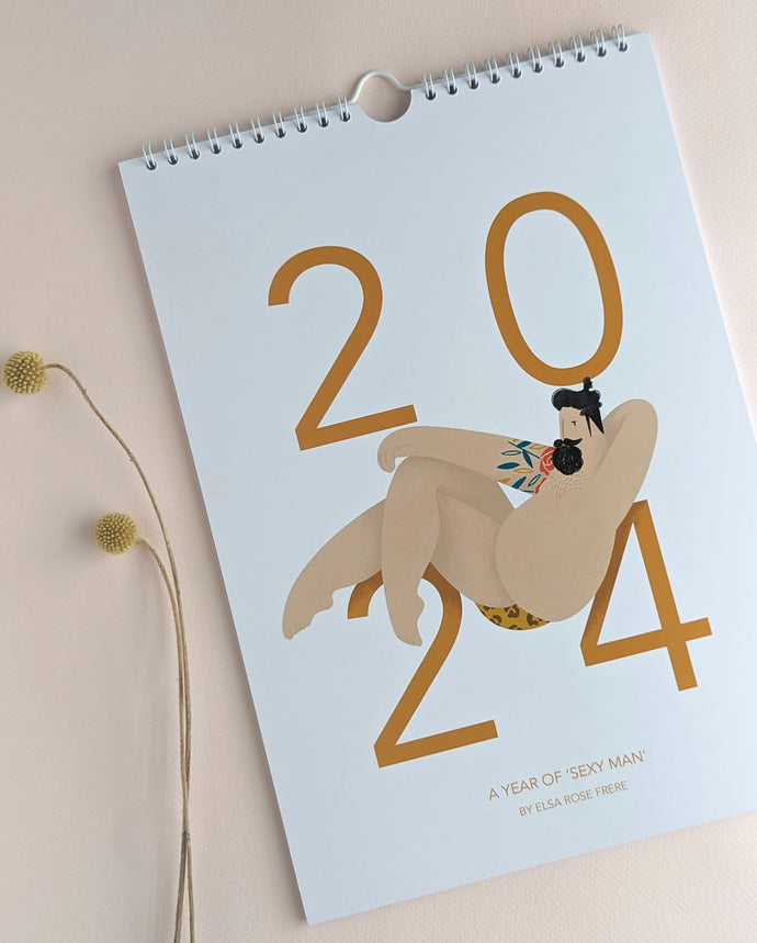 Sexy Man 2024 Calendar