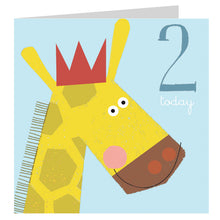 Load image into Gallery viewer, 2nd Birthday Giraffe