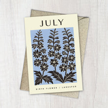 Load image into Gallery viewer, Larkspur - July