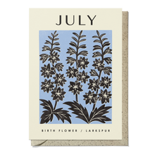 Load image into Gallery viewer, Larkspur - July