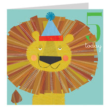 Load image into Gallery viewer, 5th Birthday Lion