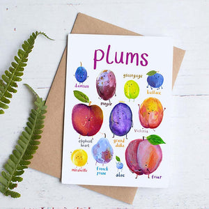 Plums Card