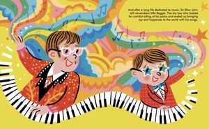 Little People Big Dreams Elton John children's book