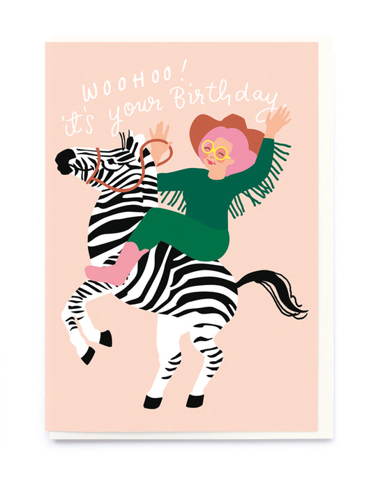 Zebra Birthday Girl