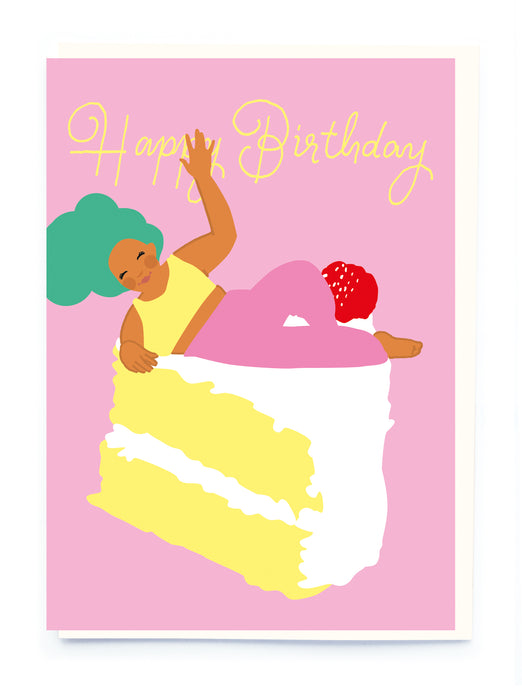 Happy Birthday - Cake Pose!