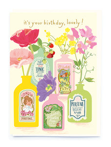 It's Your Birthday, Lovely! Perfume Bottles