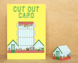 Ben Langworthy cut out card greenhouse