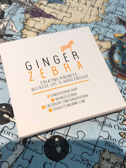 Ginger Zebra Gift Card