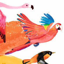 Load image into Gallery viewer, Rainbow Bird Print