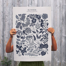 Load image into Gallery viewer, Summer - Seasonal Plants Poster