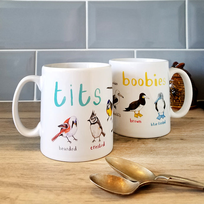 Sarah Edmonds Illustration - Tits & Boobies Mug